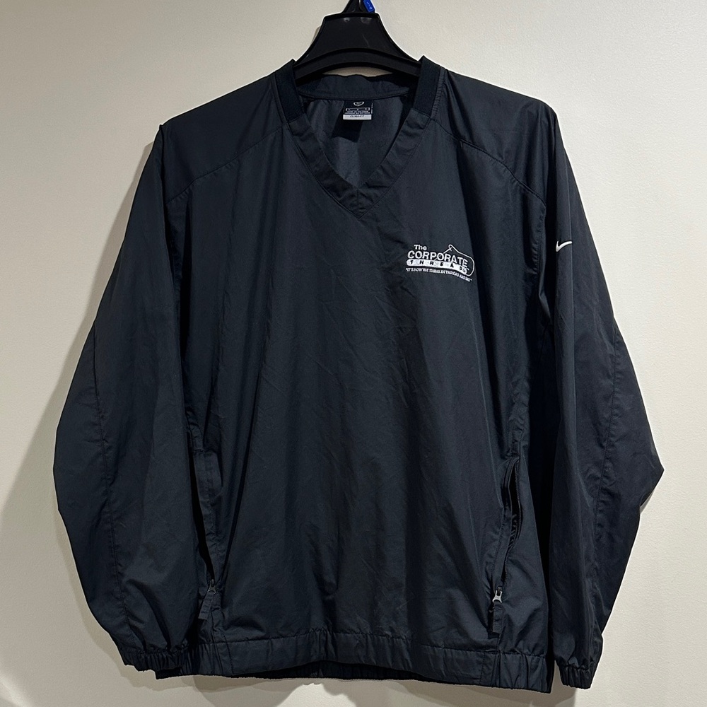 Nike Men's Black Pullover Windbreaker